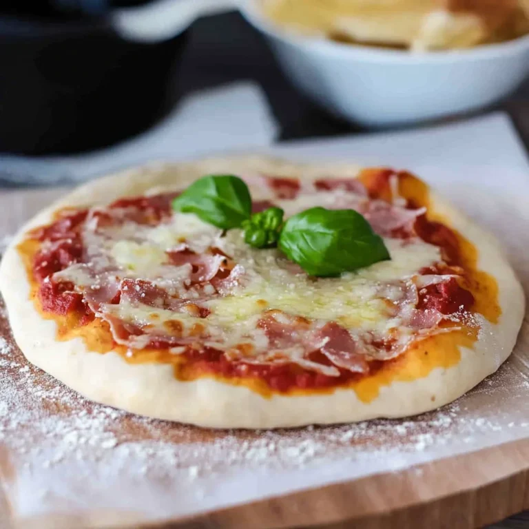 Dinkel Pizzateig selbst machen (einfaches Pizza Rezept)