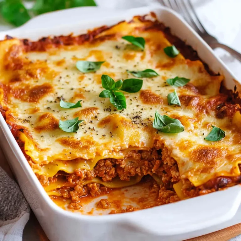 Lasagne mit Hack - klassisch & einfach
