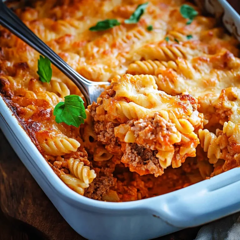 Nudelauflauf mit Hackfleisch