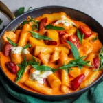 Schupfnudelpfanne - einfach & vegetarisch (15 Minuten Rezept)